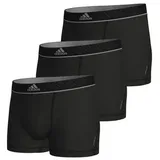 Adidas Trunks mit Label-Bund Modell Active Micro Flex Eco Unterwäsche, 000 Black, S