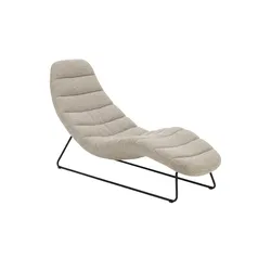 Relaxliege   ¦ beige ¦ Maße (cm): B: 63 H: 86 T: 156.0