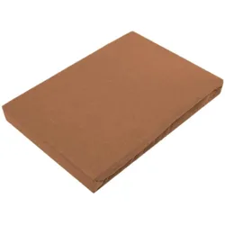 EXKLUSIV HEIMTEXTIL Jersey Spannbettlaken für Wasserbetten Rundumgummizug 200 x 220 cm Nougat