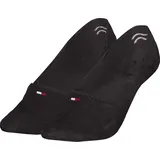 stichd b.v. TOMMY HILFIGER Damen, Füßlinge Shine 2er Pack - schwarz - 39|40|41|42