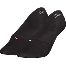 stichd b.v. TOMMY HILFIGER Damen, Füßlinge Shine 2er Pack - schwarz - 39|40|41|42