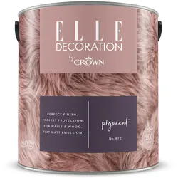 ELLE Decoration by Crown Premium Wandfarbe Matt Pigment No.472  2,500L