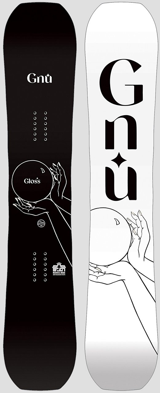 Gnu Gloss 2024 Snowboard uni Gr. 140