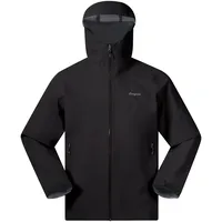 Bergans Herren Essentials 3L Shell Jacke (Größe XXL, schwarz)