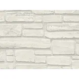 A.S. Création Vliestapete Best of Wood ́n Stone Bruchsteinoptik Grau FSC®