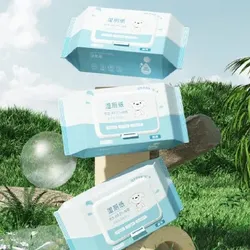 J.ZAO 80 Pcs * 10 blätter Nass Toilettenpapier Sanfte Reinigung Hygiene
