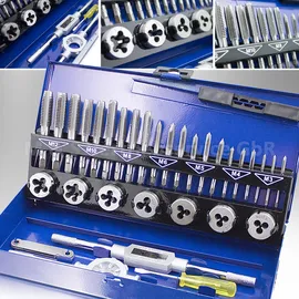 BITUXX 32tlg Gewindeschneid Satz M3-M12 Gewindebohrer