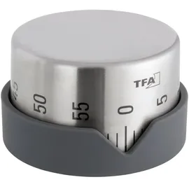 TFA Dot Timer Edelstahl mechanisch
