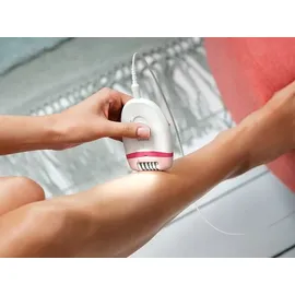 Philips Satinelle Essential BRE255/00 weiß/rosa