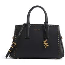 Michael Kors Laila Small Henkeltasche Leder Black/Gold