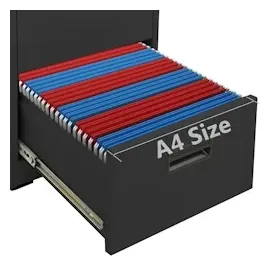 vidaXL Aktenschrank Anthrazit 46x62x72,5 cm Stahl