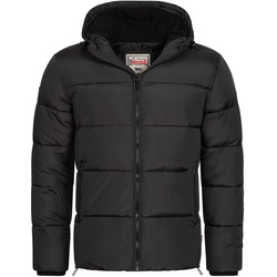 Lonsdale Herren Winterjacke mit Kapuze normale Passform GARKER