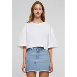 URBAN CLASSICS Heavy Organic Oversized Cropped Tee Weiß M
