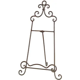 Ambiente Haus Kochbuchhalter Staffelei aus Eisen 41 cm Braun 1 St.