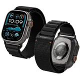 SPIGEN Fabric Band, (hook) Apple Watch 49mm/46mm/45mm/44mm Black