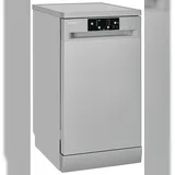 Exquisit GSP9109-451D Unterbau-Geschirrspüler (freistehend, 450 mm, Silber)