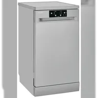 Exquisit GSP9109-451D Unterbau-Geschirrspüler (freistehend, 450 mm, Silber)