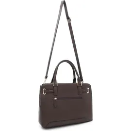 L.Credi Renate Handle Bag Chocolate
