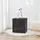 [en.casa] Ellelu Schwarz MDF 45 x 40 x 40 cm