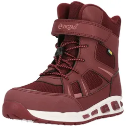 Stiefel ZIGZAG "Clementu", Gr. 27, rot, Kunstfaser, Polyurethane, klassisch, Schuhe, mit robuster TPR-Außensohle