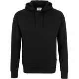 Hakro Kapuzen-Sweatshirt schwarz S