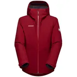 Mammut Convey 3 in 1 HS Hooded Jacket Women Größe L blood red-marine - L