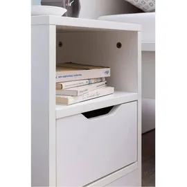 Wohnling Nachtschrank WL5.700 31 x 43 x 31 cm Weiß
