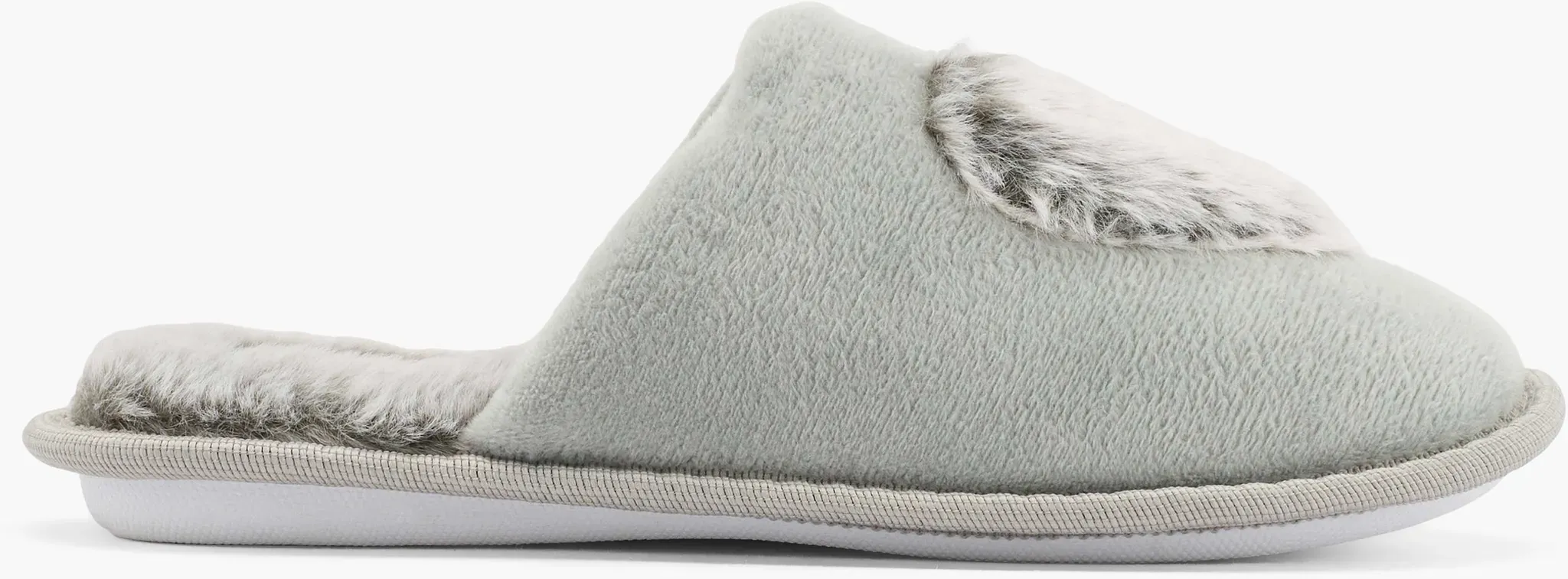 Casa mia  Pantoffel Grau, Damen, Größe: 41, Material: Textil - Casa mia  Pantoffel Grau, Damen, Größe: 41, Material: Textil - woman - Grau