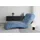 moeblo Möblo Chaiselongue, Blau, Holzwerkstoff, 1-Sitzer, 83x80x172 cm, Wohnzimmer, Sessel, Relaxliegen