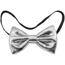 Elegante Fliege silber