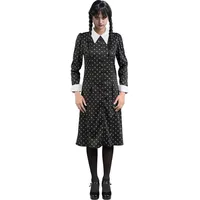 Chaks Wednesday Kostüm Print Kleid Damen Gr. XS