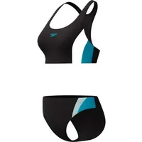 Speedo Bikini Damen Anthrazit/Mayan Blue S