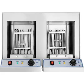 Royal Catering - 2 x 16 l Starkstrom 6000W Doppel