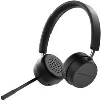 Energy Sistem Headset Office 6 Black (Bluetooth® 5.0, HQ Voice Calls, Quick Charge) (keine Geräuschunterdrückung, 15 h, Kabellos), Kopfhörer, Schwarz