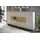Forte Louoto 199,5 x 101,2 x 41,6 cm Beige / Braun