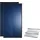 Bosch Solaranlage SO743, Flachdach mit Beschwerungswannen