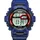 Scout Quarzuhr 0 mm Kunststoff Blau Silikonarmband Blau