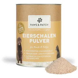 Paws & Patch Eierschalen Pulver für Hunde und Katzen 350 g