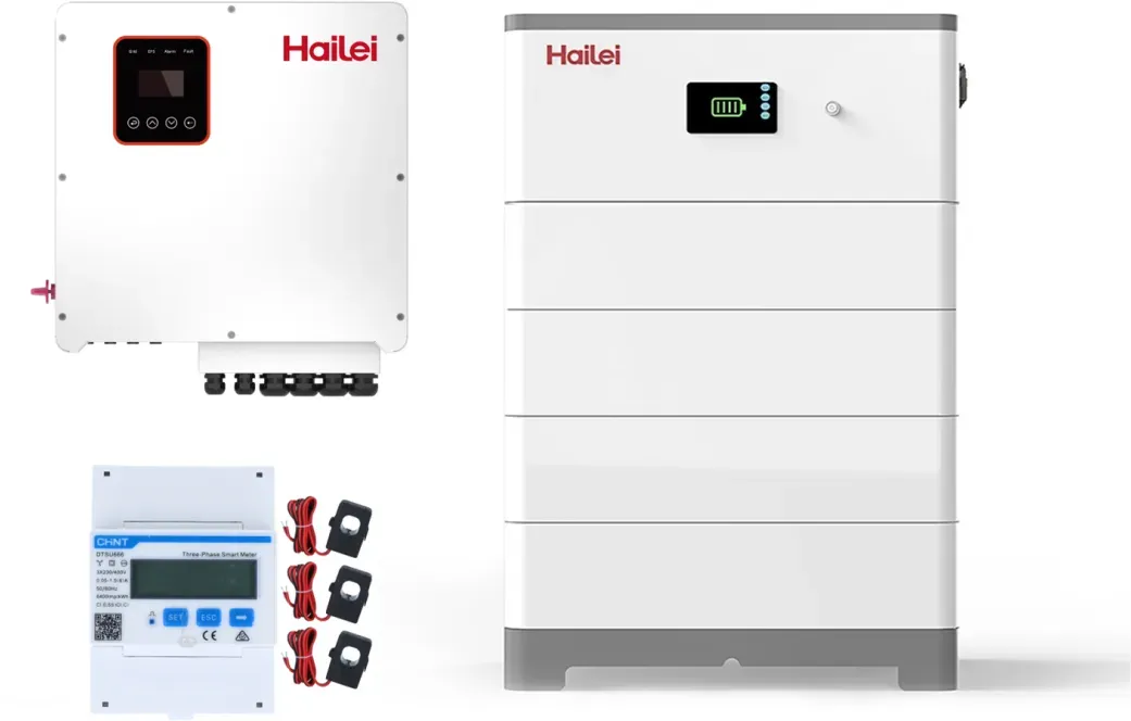 Hailei 10kW+7,68kWh PV-Komplettset HERO Hybridwechselrichter mit Solarspeicher