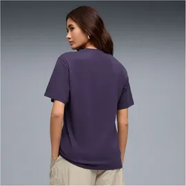 Puma Graphics Relaxed Flower Tee Lila XL