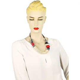 COLLEZIONE ALESSANDRO Kurze Kette mit Anhänger Paula " in weiß | Gr.: onesize,