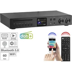 VR Radio VR-Radio IRS-715 Digitaler WLAN-HiFi-Tuner mit Internetradio, DAB+, UKW, MP3, kostenlose App