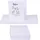 Craft UK Limited Craft UK 996 4 x 4 Zoll Karte und Umschlag mit 50 Stück - Weiß