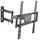 goobay 49744 Wandhalterung neigbar, (schwenkbar 32 bis 55 Zoll ausziehbar und vollbeweglich für Fernseher von 55“ bis 35Kg max. VESA 400x400, schwarz