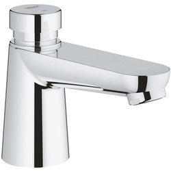 Grohe Euroeco Selbstschluss-Standventil CT ohne Mischung, Markierung Blau/Rot, Chrom 36265000