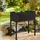 Relaxdays Hochbeet 80 x 74 x 38 cm Schwarz