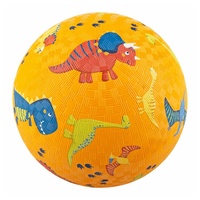 sigikid Kautschuk Ball Dino (Ø17cm) in orange