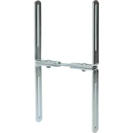 Alba Krapf Blumenkastenhalter H-Form max. 24 cm Breite verzinkt