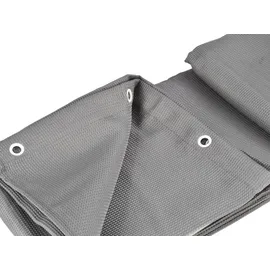 ZONE Denmark Duschvorhang 180 x 200 cm grau