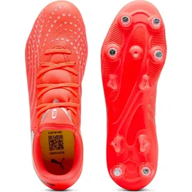 Puma Future 9 Play MxSG Stollenschuhe Herren glowing red/puma white/puma black/puma silver 40